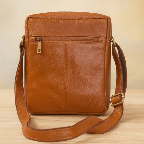 Premium Genuine Leather Crossbody Bag - Image 4