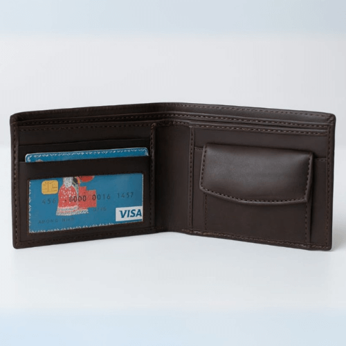 100% Premium Genuine Leather Wallet - Image 3