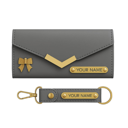 Combo of Clutch and Keychain - Image 6