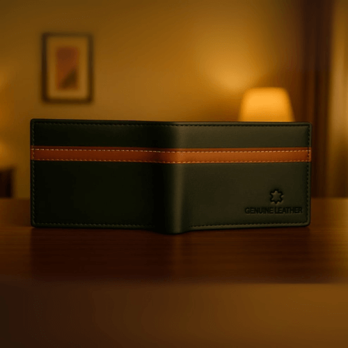 100% Premium Genuine Leather Wallet - Image 5