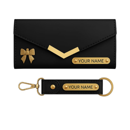 Combo of Clutch and Keychain - Image 4